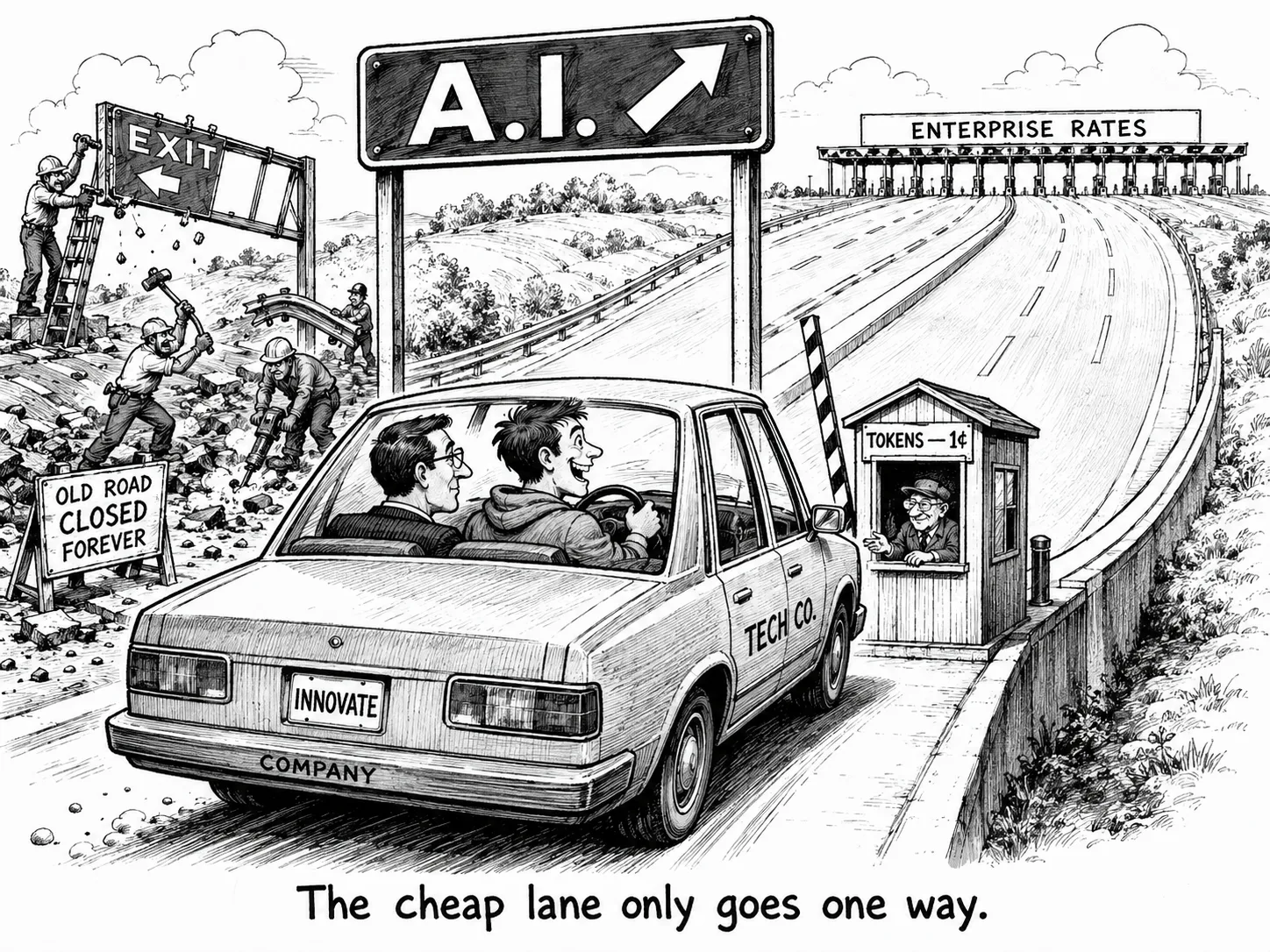 Ai Cheap Lane One Way