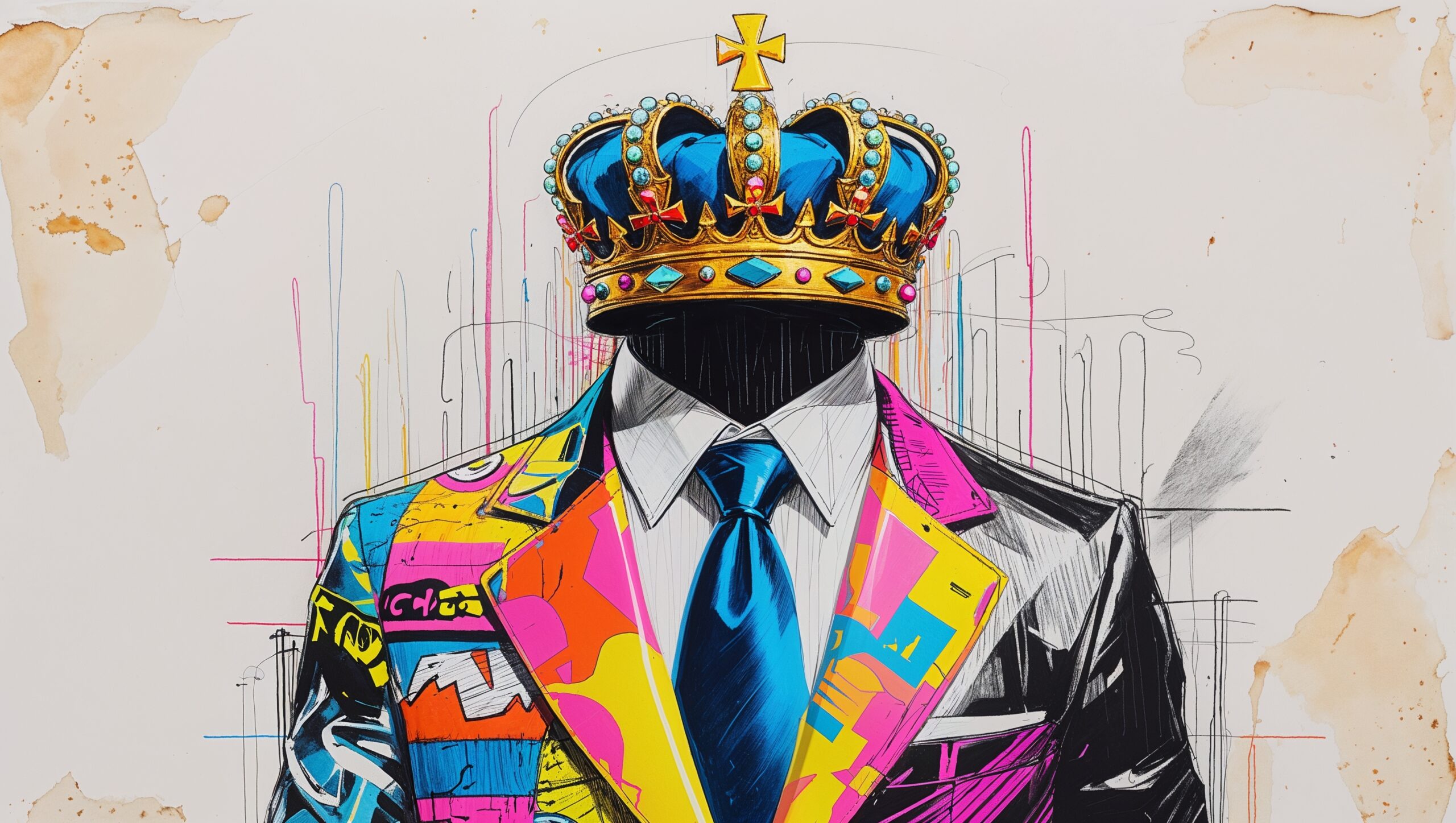 The King graphic